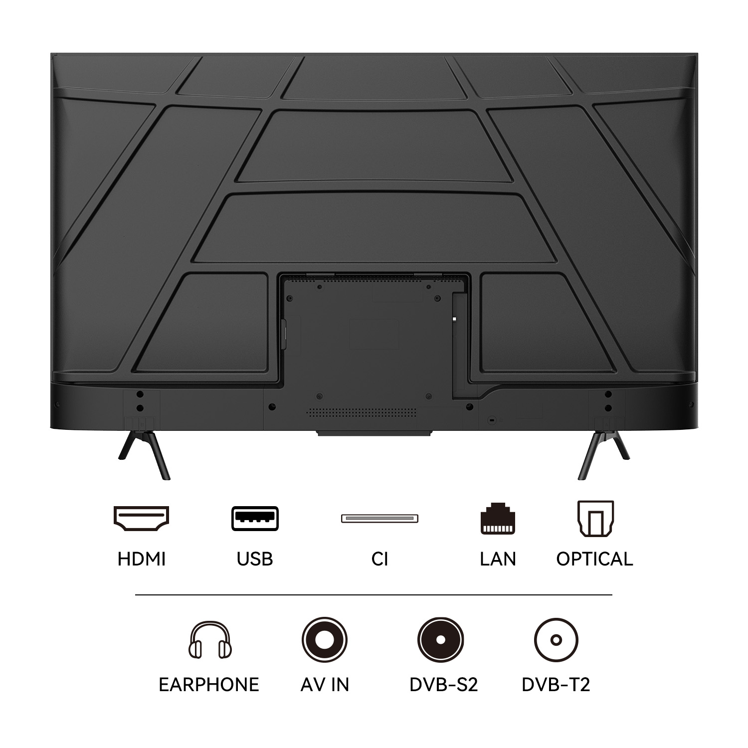 YASIN Телевизор 55Q90  Google TV 4K UHD QLED — изображение 3