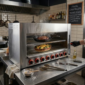 Гриль Саламандра 8 горелок