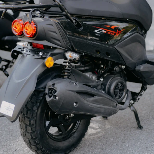 Скутер Cross 150 Black — изображение 9