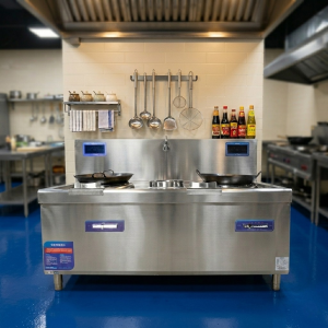 Двухсекционная индукционная WOK-плита InductoSear 180 см