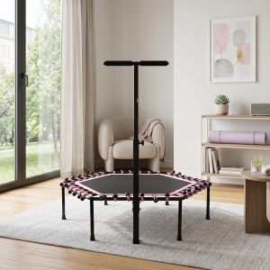 Фитнес батут Hexagon 1.25 м Pink