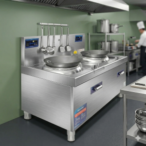 Двухсекционная индукционная WOK-плита InductoSear 150 см