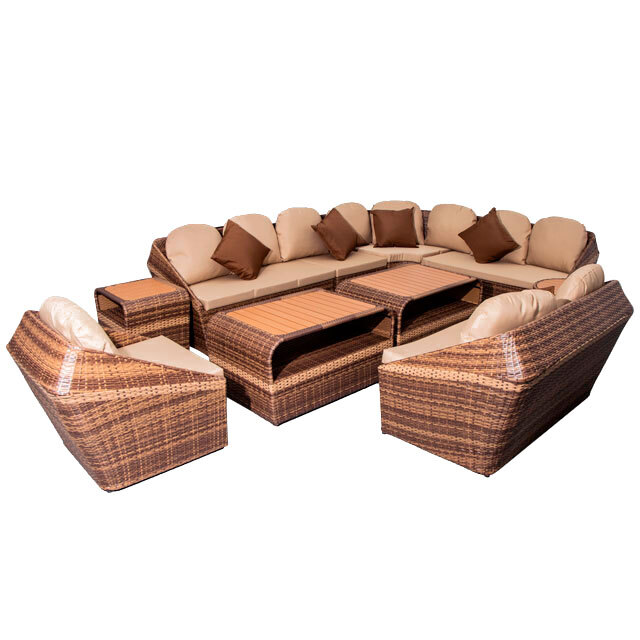 Диванный Комплект Enchante Бежевый — изображение 10