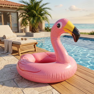 Надувной круг Intex Animals Flamingo