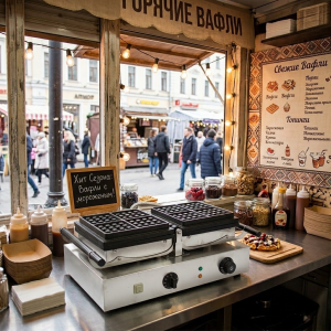 Вафельница для бельгийских вафель Genk