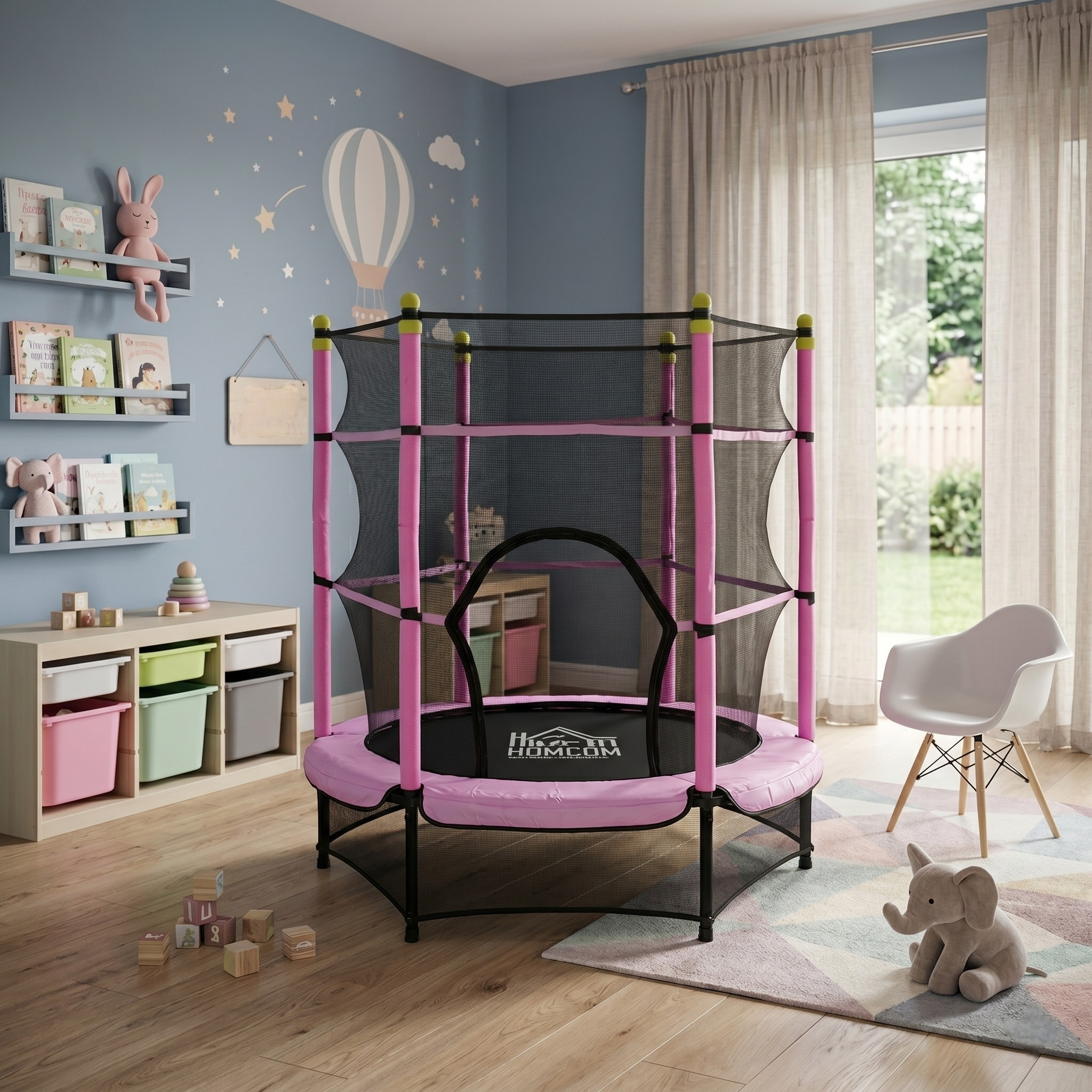 Батут детский пружинный Bubble 135 см