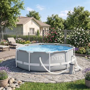 Круглый каркасный бассейн Intex 366*76 см с фильтром