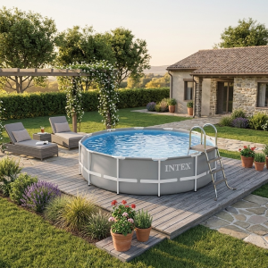 Каркасный бассейн INTEX prism frame premium pool 305*76 см