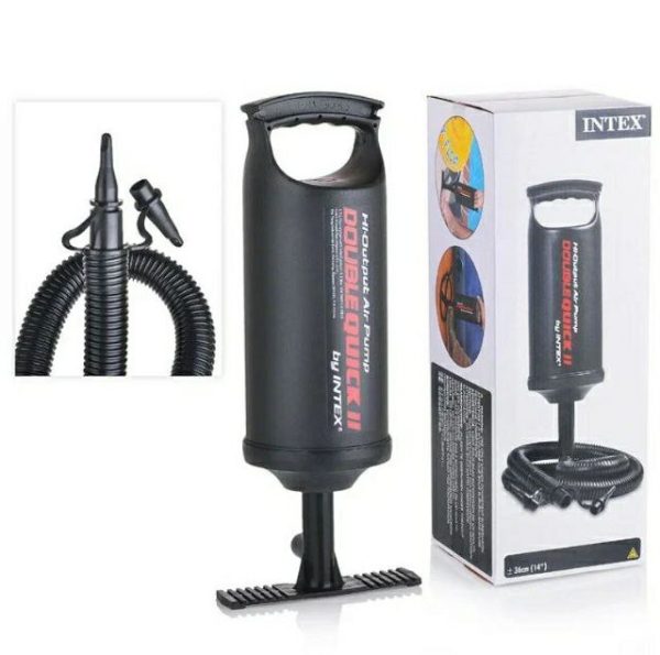 Ручной воздушный насос INTEX 36см Double Quick II