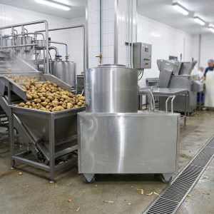 Машина для очистки картофеля Small