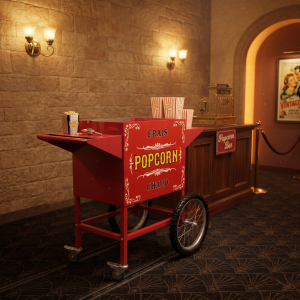Тележка под аппарат для попкорна