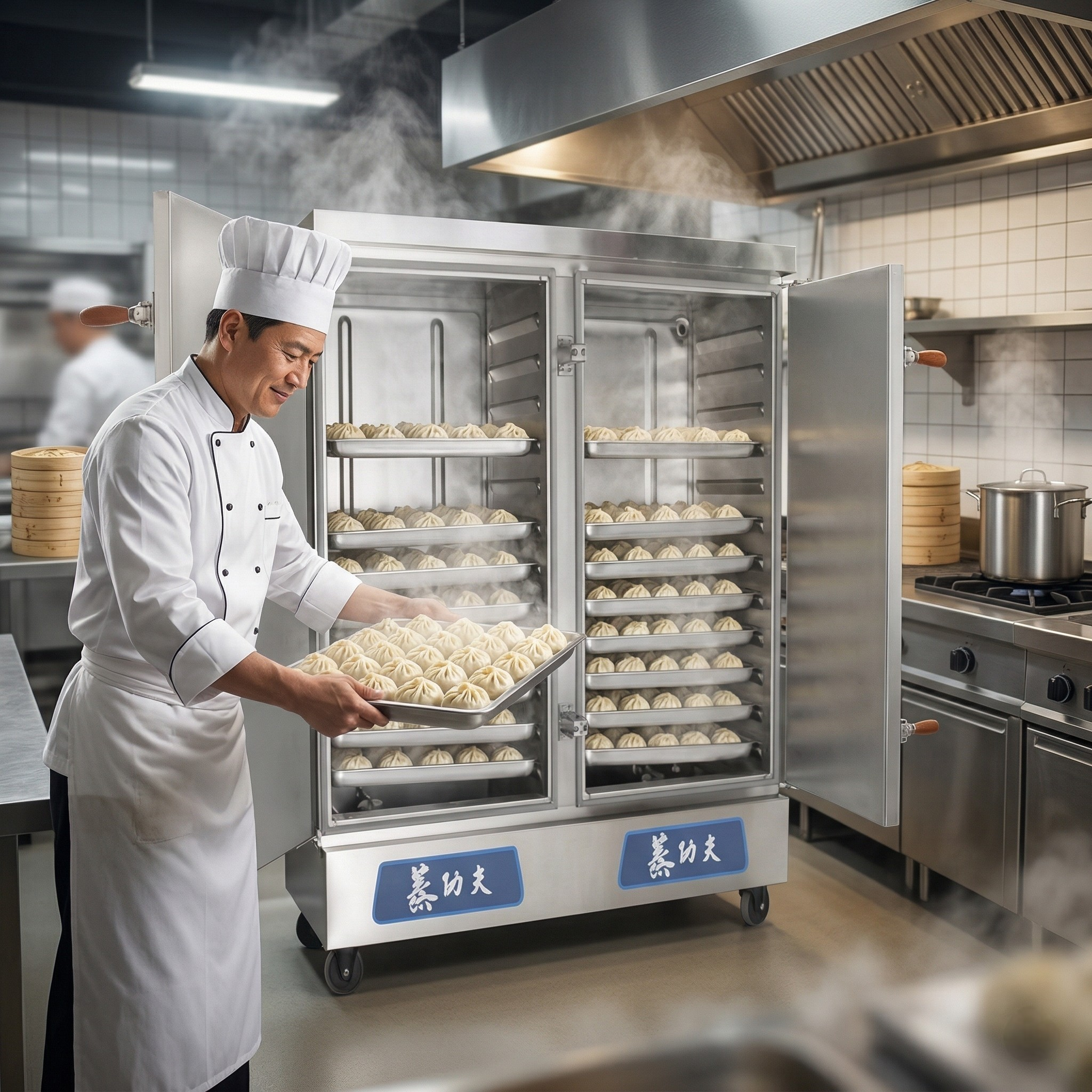 Паровой шкаф 24 листовой электрический — изображение 2