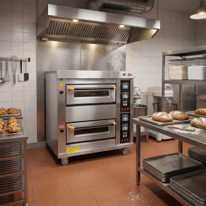 Жарочный шкаф (2 ярус, 2 листа, газ.)