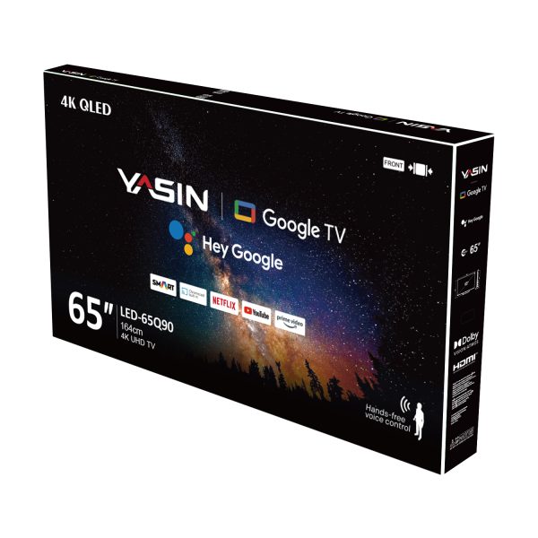 Телевизор Yasin QLED 65Q90 Google TV 4K UHD QLED — изображение 9