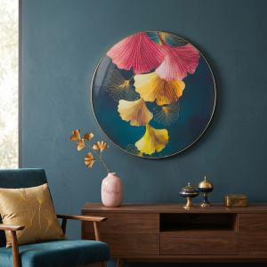 Канвасная картина Ginkgo leaves 80 см