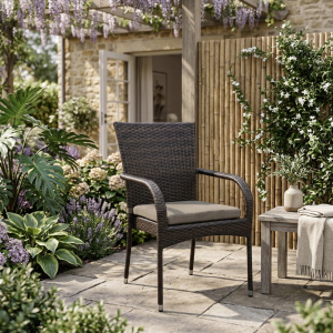 Ротанговый Стул Fiesta Brown (с подушкой)