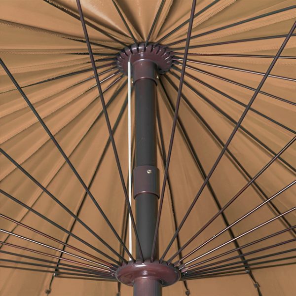 Садовый Зонт Harmonic Khaki, без утяжелителя — изображение 3