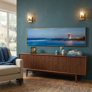 Канвасная картина Lighthouse 150*40 см