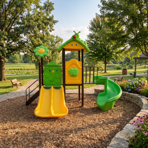 Детский игровой комплекс В гостях у Гусенички