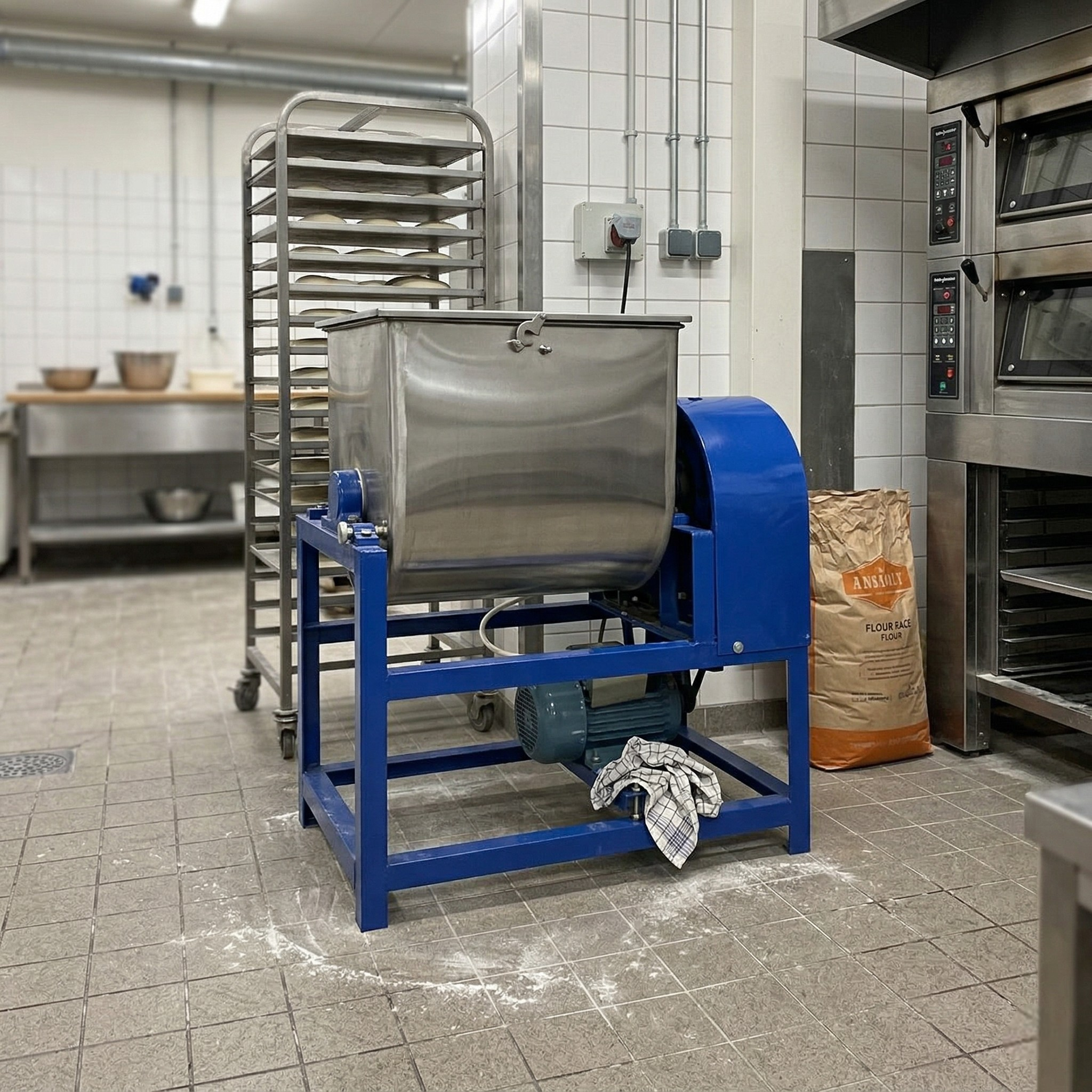 Самосвальный тестомес Pastry