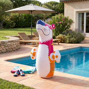 Надувная игрушка неваляшка Intex Buddy Tiger
