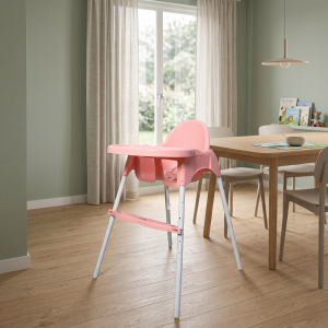 Детский стульчик для кормления YumYumChair розовый