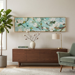 Канвасная картина Blossoms 180*50 см