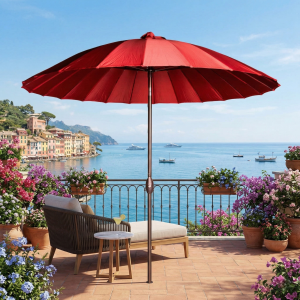 Садовый Зонт Harmonic Bordeaux без утяжелителя