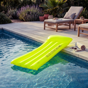 Надувной матрас для плавания Intex Neon frost Yellow 175*70