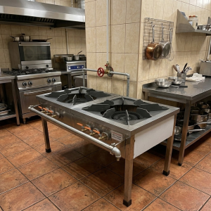 Газовая плита 2-х конфорочная 6 кранов