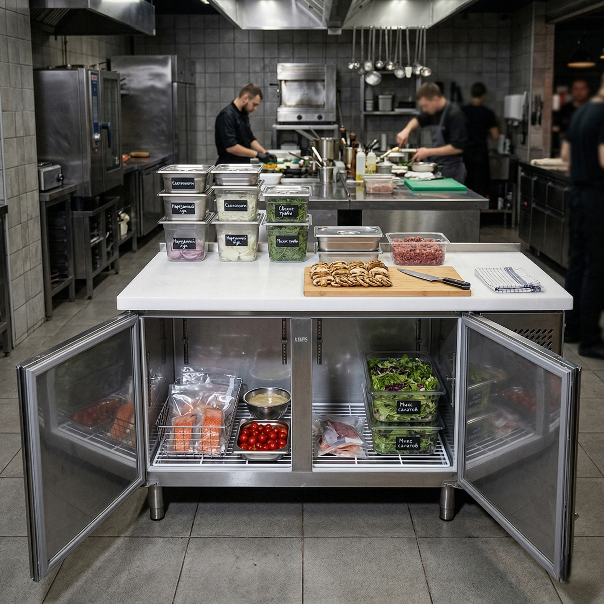 Стол холодильный Icedesk 480л