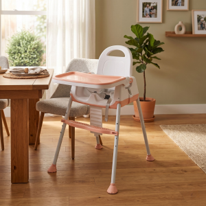 Детский стульчик для кормления TinyChair персиковый