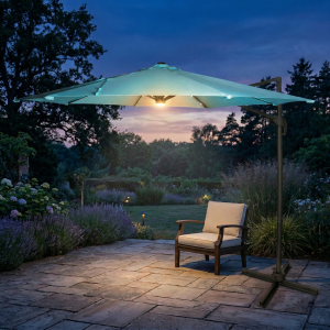 Садовый Зонт с подсветкой Luminary blue, без утяжелителя