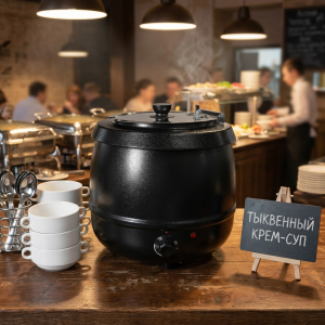 Электрический мармит для первых блюд Zena