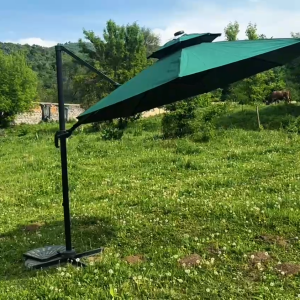 Садовый Зонт с подсветкой Luminary green, без утяжелителя