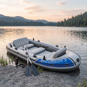 Надувная лодка Intex Excursion 5 Set 366*168*43