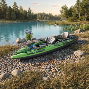 Надувная байдарка Intex Challenger K2 351*76*38