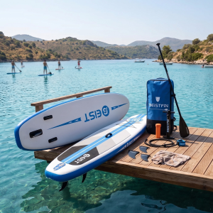 Sup борд 320 см BEIST три плавника Blue