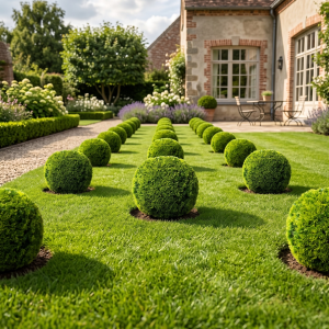 Декоративные искусственные кустики Buxus sinica