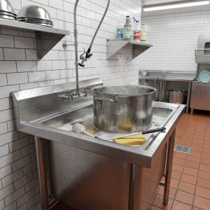 Котломойка односекционная узкая