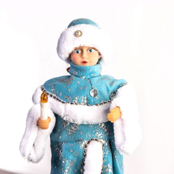 Декоративная снегурочка музыкальная Snow Maiden 40 см — изображение 2