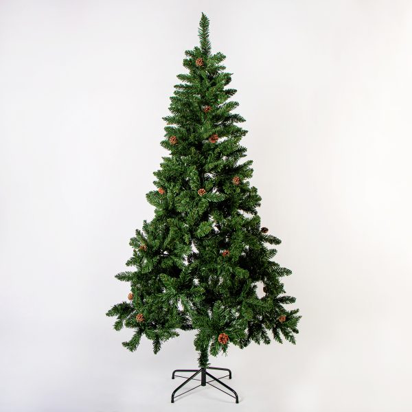 Новогодняя елка с шишками Pinus 180 см