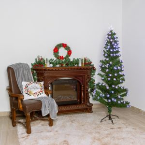 Новогодняя ель со светодиодными цветами Wanderer 180 см