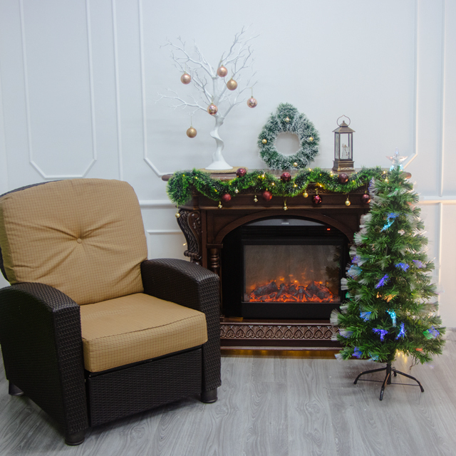 Ёлка со светодиодной подсветкой Palette 150 см +2 декоративных оленя 40/50 см на выбор — изображение 10