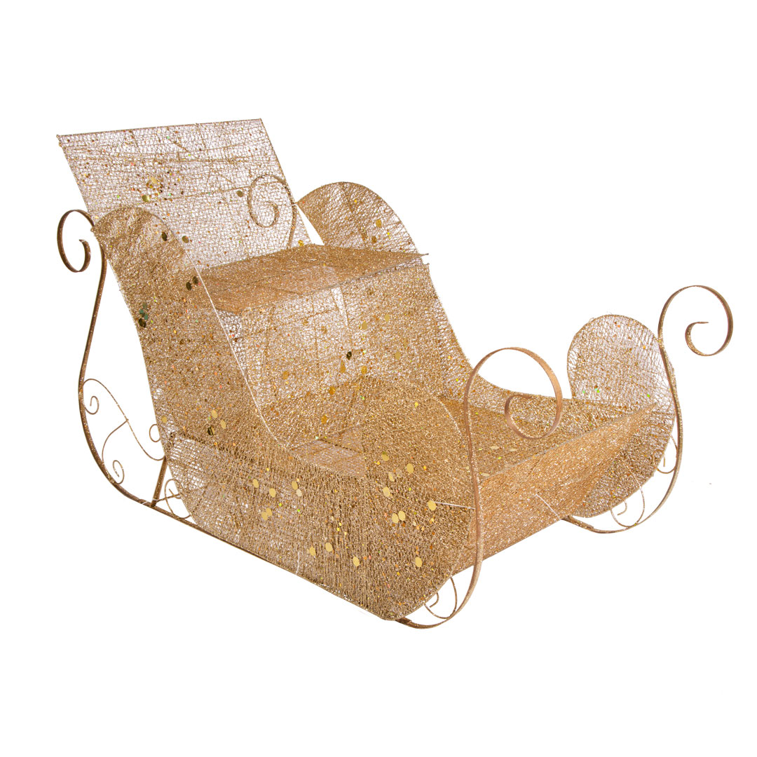 Декоративные сани с оленями Sled — изображение 5