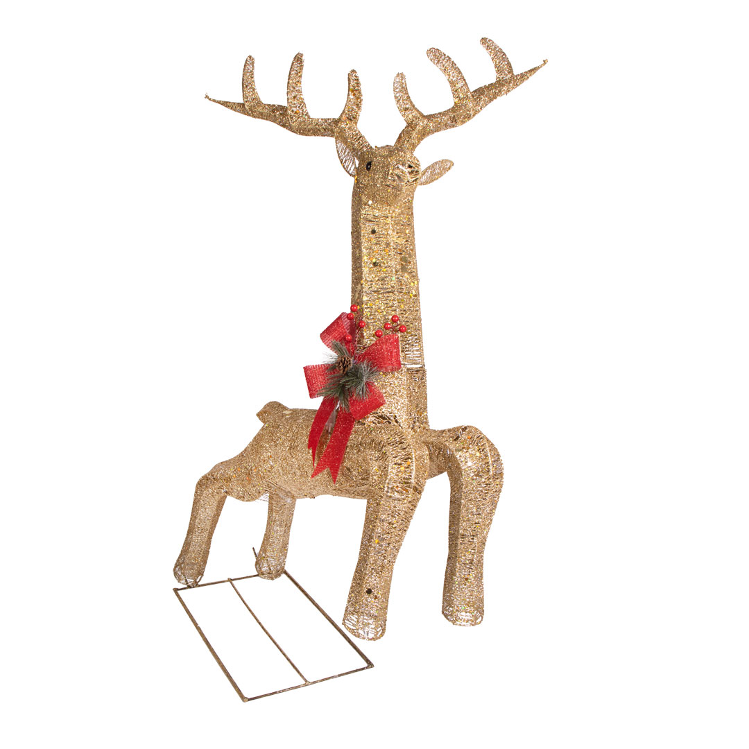 Декоративные сани с оленями Sled — изображение 4