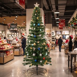 Светодиодная ель с оптоволокном Bergen 300 см