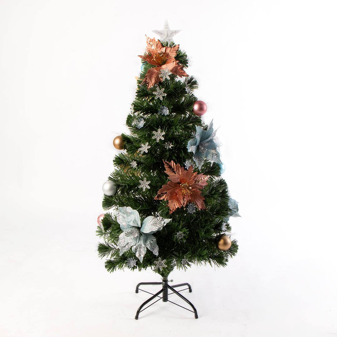 Светодиодная ель с цветами Alesund 120 см