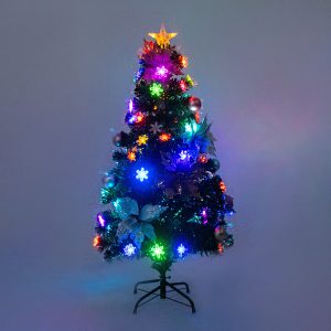 Светодиодная ель с цветами Alesund 150 см