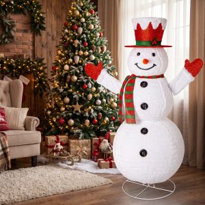 Декоративный снеговик Holle 120 см